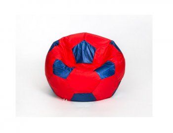 Кресло-мешок Мяч малый красно-синее в Екатеринбурге - ekaterinburg.mebel-74.com | фото
