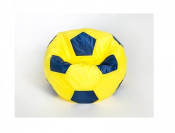 Кресло-мешок Мяч малый желто-синее в Екатеринбурге - ekaterinburg.mebel-74.com | фото