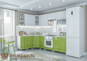 Кухонный гарнитур СВ Волна в Екатеринбурге - ekaterinburg.mebel-74.com | фото