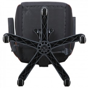 Кресло компьютерное BRABIX Techno Pro GM-003 (ткань черное/серое, вставки оранжевые) 531813 в Екатеринбурге - ekaterinburg.mebel-74.com | фото