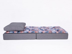 Кресло-кровать бескаркасное Харви (коричневый-квадро беж) в Екатеринбурге - ekaterinburg.mebel-74.com | фото