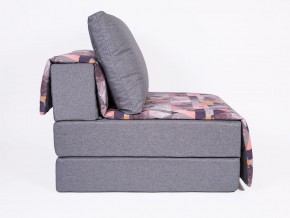 Кресло-кровать бескаркасное Харви (серый-сноу манго) в Екатеринбурге - ekaterinburg.mebel-74.com | фото