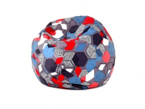 Кресло-мешок Мяч M (Geometry Slate) в Екатеринбурге - ekaterinburg.mebel-74.com | фото