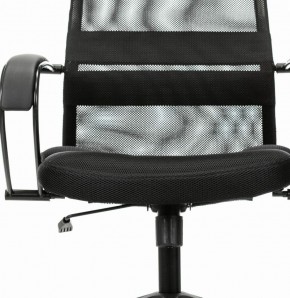 Кресло офисное BRABIX PREMIUM "Stalker EX-608 PL" (ткань-сетка/кожзам, черное) 532090 в Екатеринбурге - ekaterinburg.mebel-74.com | фото