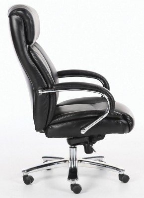 Кресло офисное BRABIX "Direct EX-580" (хром/рециклированная кожа/черное) 531824 в Екатеринбурге - ekaterinburg.mebel-74.com | фото