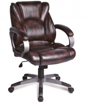 Кресло офисное BRABIX "Eldorado EX-504" (коричневое) 530875 в Екатеринбурге - ekaterinburg.mebel-74.com | фото