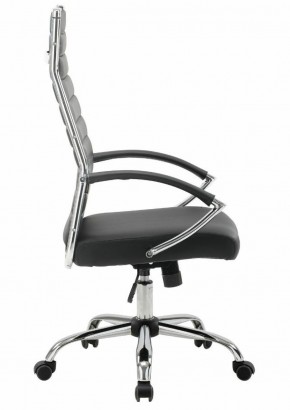 Кресло офисное BRABIX "Style EX-528", экокожа, хром, черное, 531947 в Екатеринбурге - ekaterinburg.mebel-74.com | фото