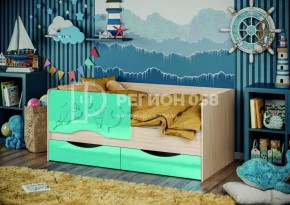 Кровать Дельфин-2 МДФ (фасад 3D) 1600 в Екатеринбурге - ekaterinburg.mebel-74.com | фото