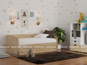 Кровать детская Панда + 2 ящика (1400) в Екатеринбурге - ekaterinburg.mebel-74.com | фото