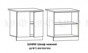 ЛИЗА-2 Кухонный гарнитур 1,8 Белый глянец холодный в Екатеринбурге - ekaterinburg.mebel-74.com | фото