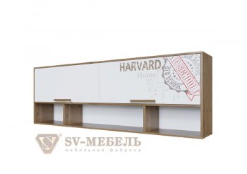 Полка навесная над кроватью Гарвард в Екатеринбурге - ekaterinburg.mebel-74.com | фото