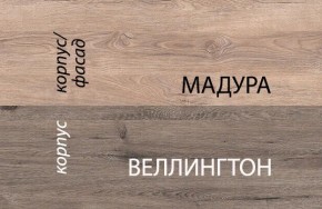 Шкаф 2D1S2NL/D1, DIESEL , цвет дуб мадура/веллингтон в Екатеринбурге - ekaterinburg.mebel-74.com | фото