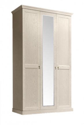 Шкаф 3-х дверный (с зеркалом) для платья и белья Венеция дуб седан (ВНШ1/3) в Екатеринбурге - ekaterinburg.mebel-74.com | фото