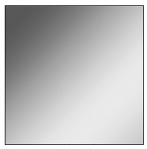 Зеркало Corsica 600х600 black без подсветки Sansa (SB1064Z) в Екатеринбурге - ekaterinburg.mebel-74.com | фото
